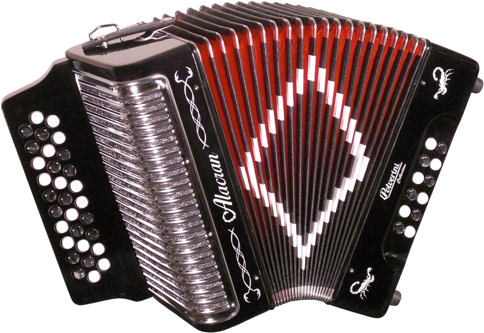 Red Accordion Free Clipart HD PNG Image