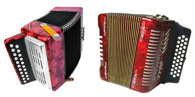 Red Accordion Free HQ Image PNG Image