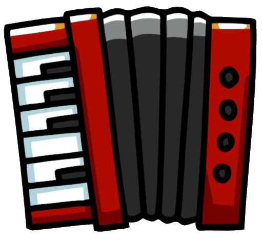 Red Accordion Free Photo PNG Image