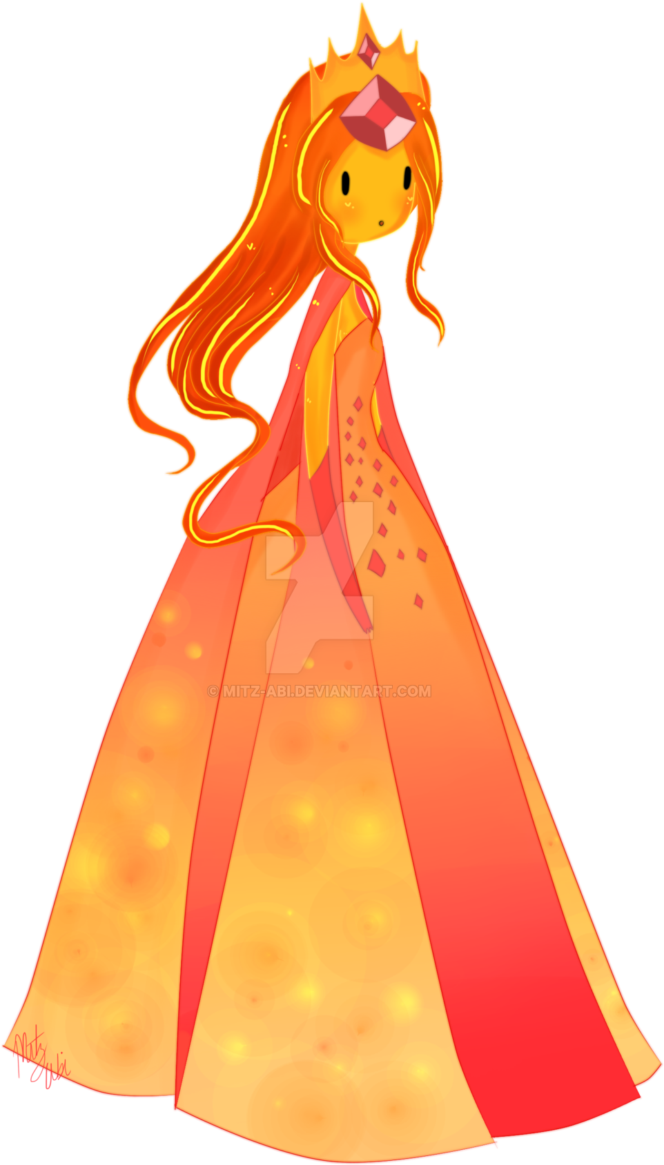 Princess Flame Adventure Time Download HD PNG Image