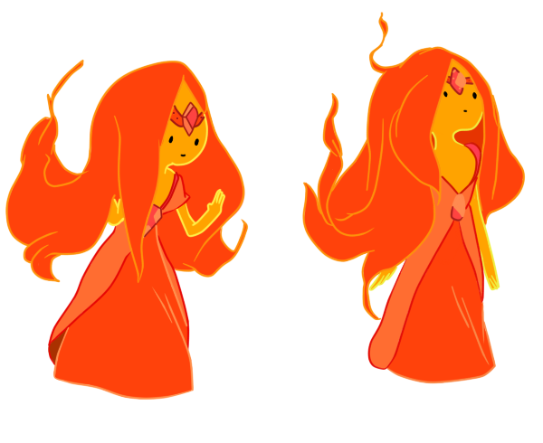 Princess Flame Adventure Time PNG File HD PNG Image