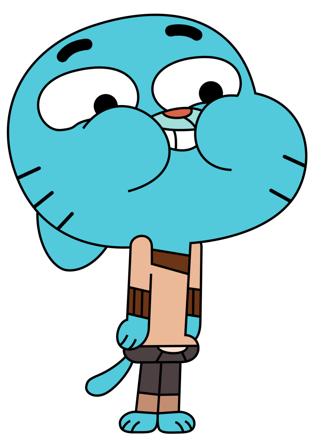 Penny Fitzgerald Nose Gumball Watterson Darwin Line PNG Image