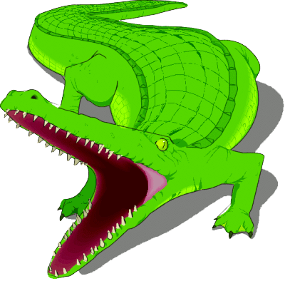 Alligator Clipart PNG Image