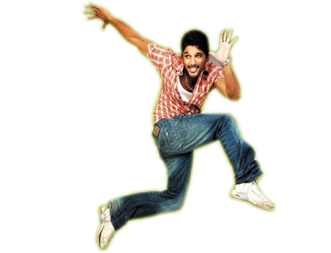 Allu Arjun Transparent Background PNG Image