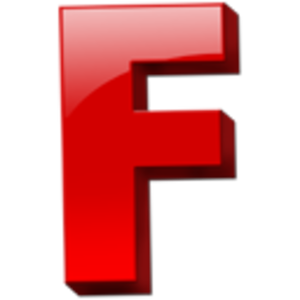 F Alphabet Png PNG Image