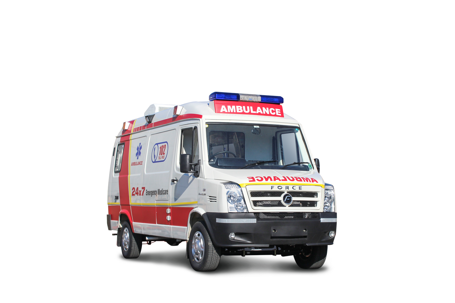 Traveller Force Ambulance Download HD PNG Image