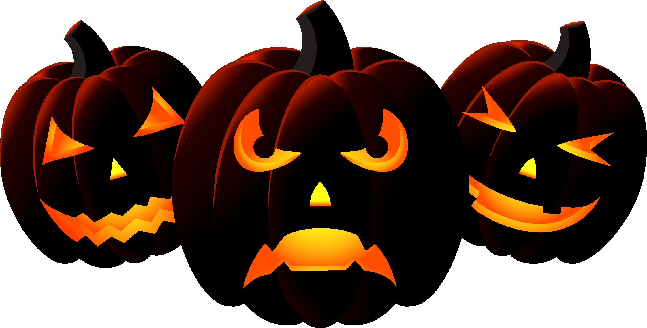 Scary Halloween Tens! Sounds Android Pumpkin PNG Image