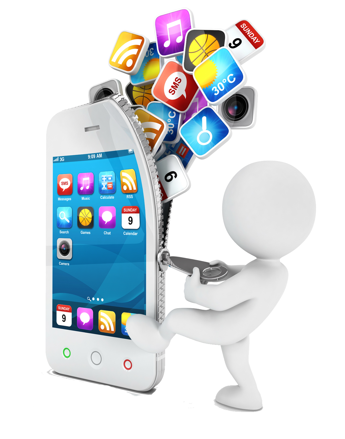 Development Smartphone Phone Mobile App Accessories Application PNG Image