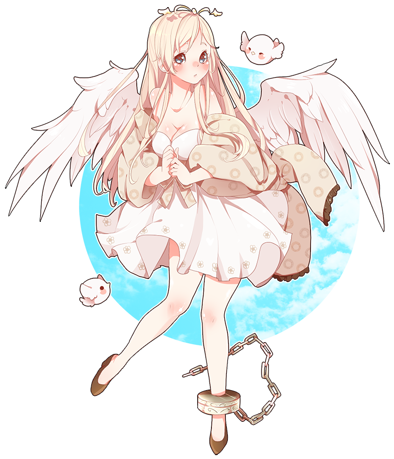 Girl Anime Angel Free HD Image PNG Image