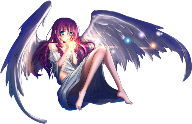Photos Girl Anime Angel Download HD PNG Image