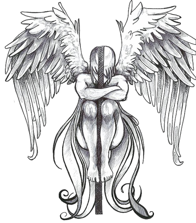 Angel Tattoos Png Clipart PNG Image