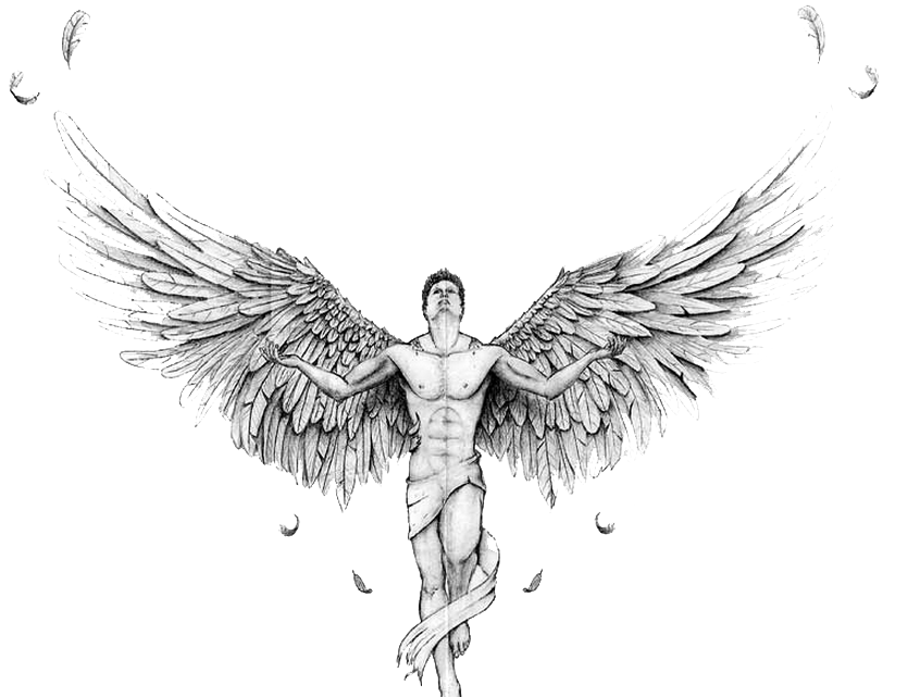Download Angel Tattoos Transparent HQ PNG Image FreePNGImg.