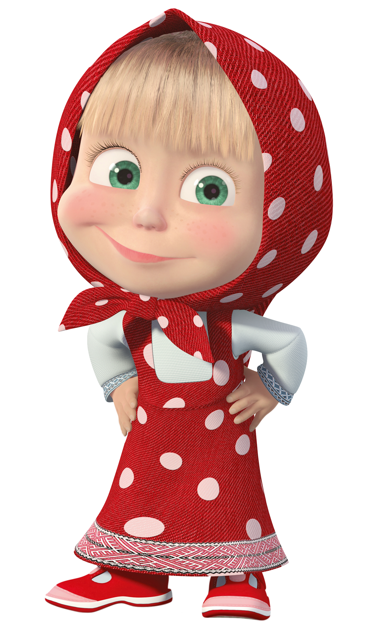 And Masha Dress Bear The With Transparent PNG Image