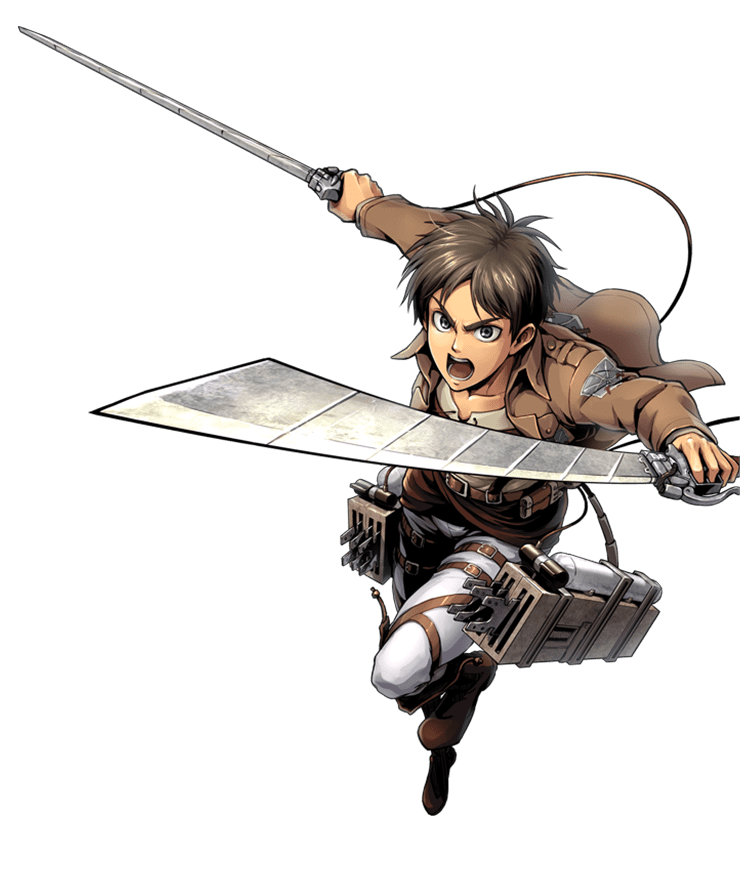 Yeager Eren Render PNG Image High Quality PNG Image