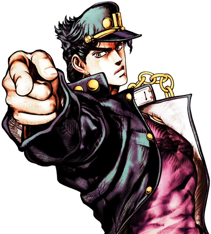 Jotaro PNG File HD PNG Image