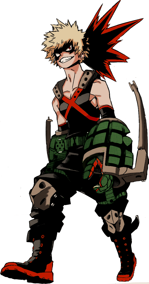 Bakugo Katsuki Free Transparent Image HQ PNG Image