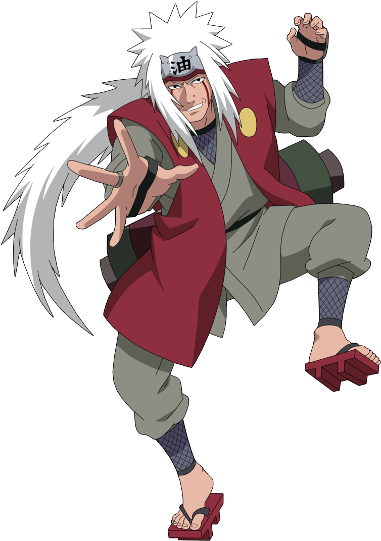 Naruto Jiraiya Free Clipart HD PNG Image