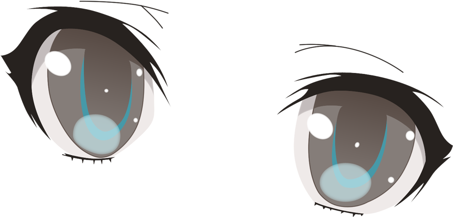 Cute Eyes Anime Free PNG HQ PNG Image