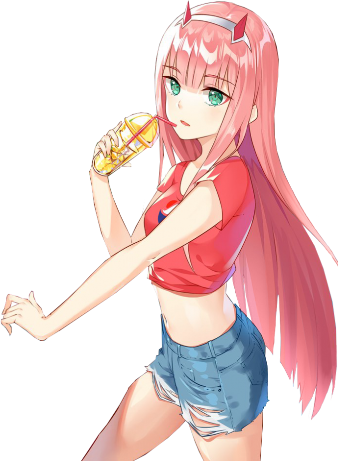 Zero Two Free Transparent Image HD PNG Image