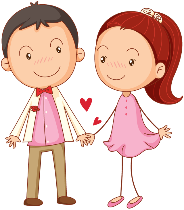 Chibi Couple Love Anime Free Download PNG HQ PNG Image