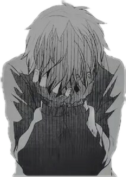 Boy Anime Sad PNG Download Free PNG Image