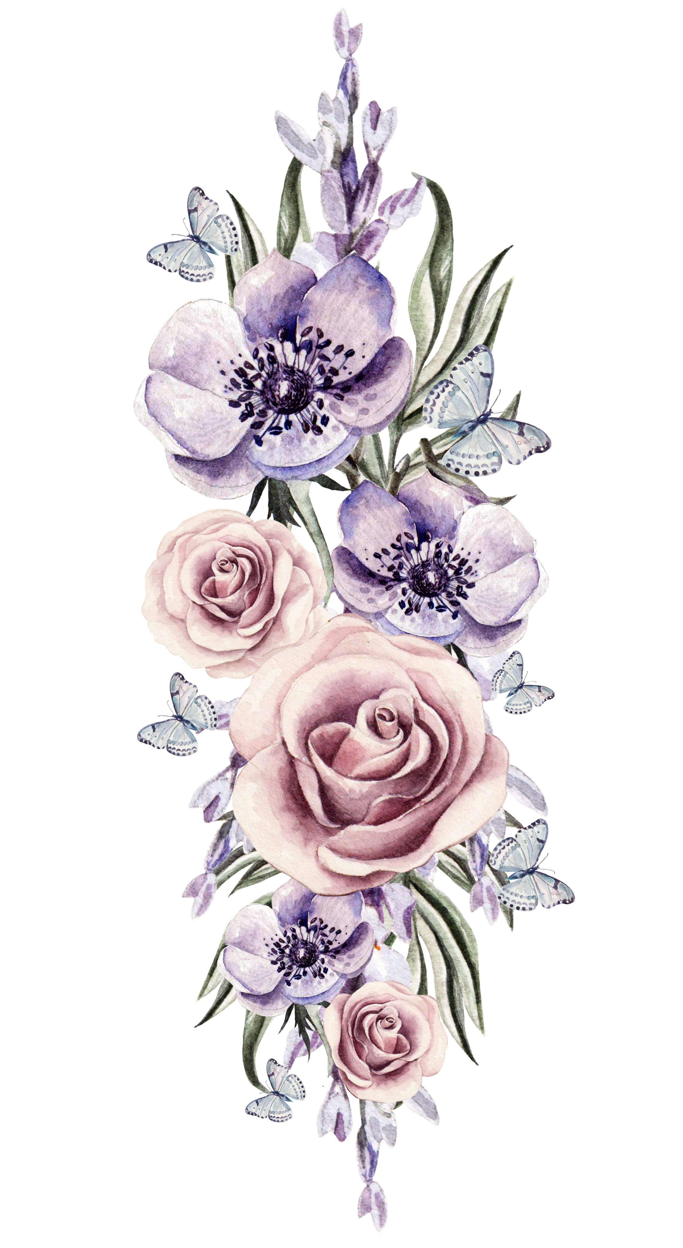 Antique Flower Art Pic Free Transparent Image HQ PNG Image