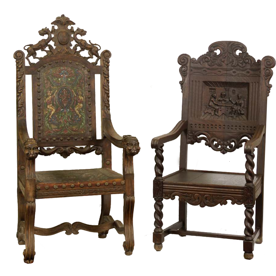 Antique Picture Chair PNG Download Free PNG Image