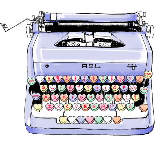 Antique Vector Typewriter Free Photo PNG Image