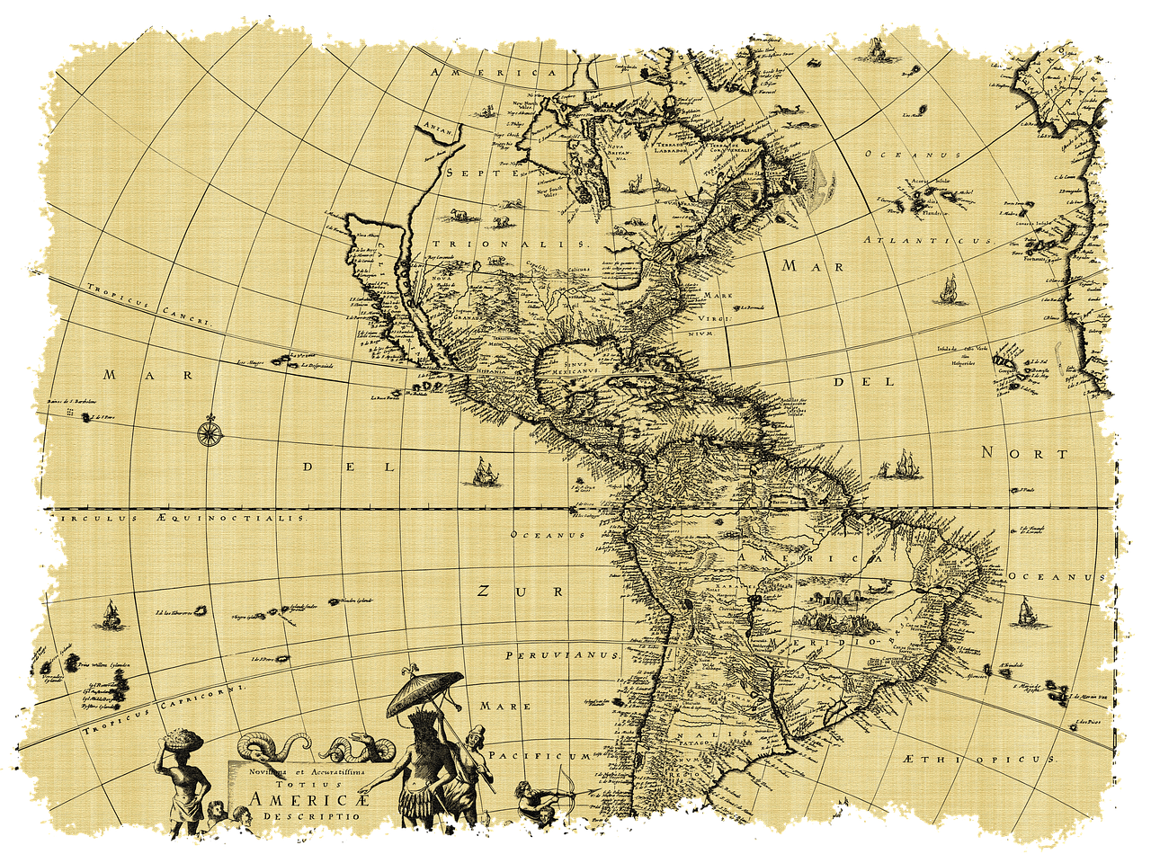 Antique Map Picture PNG Free Photo PNG Image