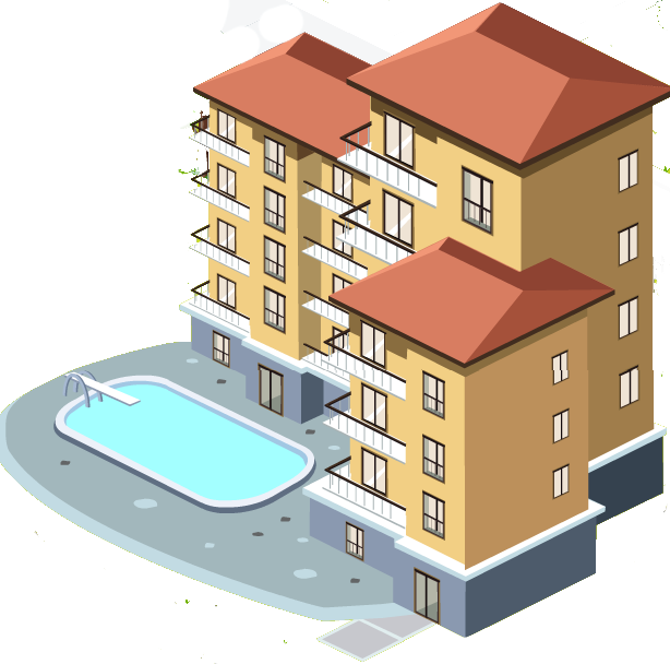 Apartment Transparent PNG Image