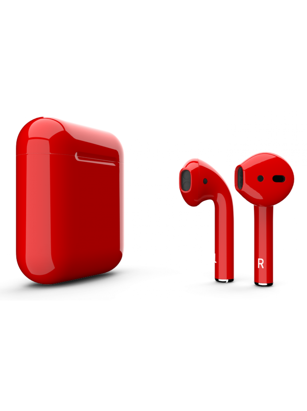 Color Airpods Technology Apple Red Download HD PNG PNG Image