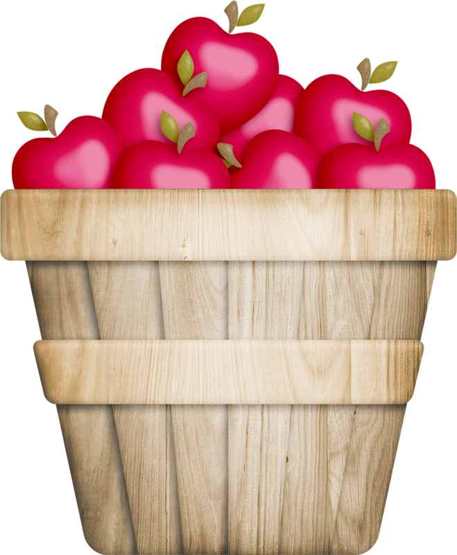 Basket Apple PNG File HD PNG Image