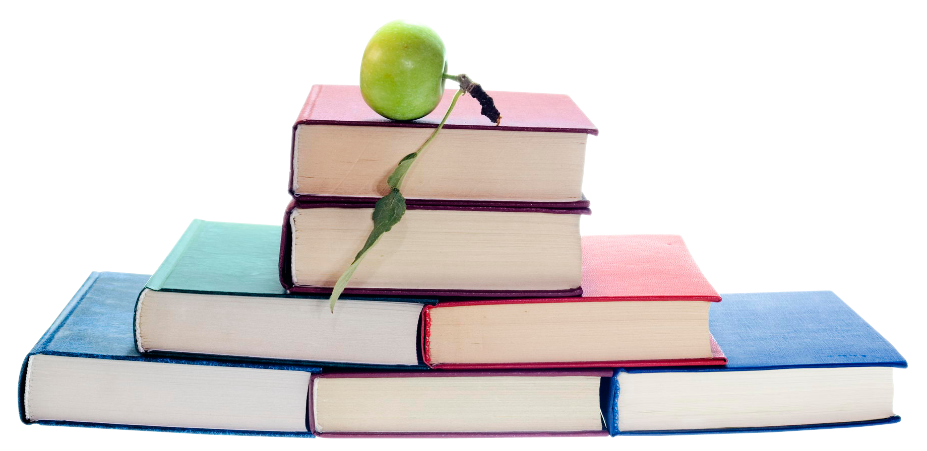 Book Apple Free Clipart HD PNG Image
