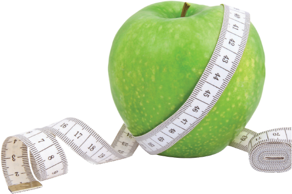 Tape Apple Measure Free Clipart HQ PNG Image