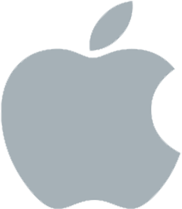 Logo Apple Grey Free Download PNG HQ PNG Image