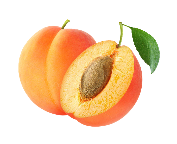 Apricot Fruit Slice HD Image Free PNG Image