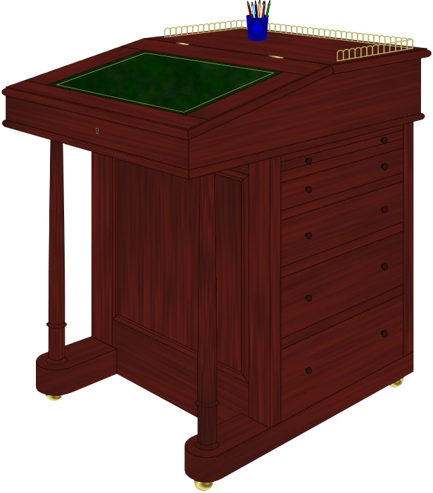 Davenport Desk Images Free Transparent Image HD PNG Image