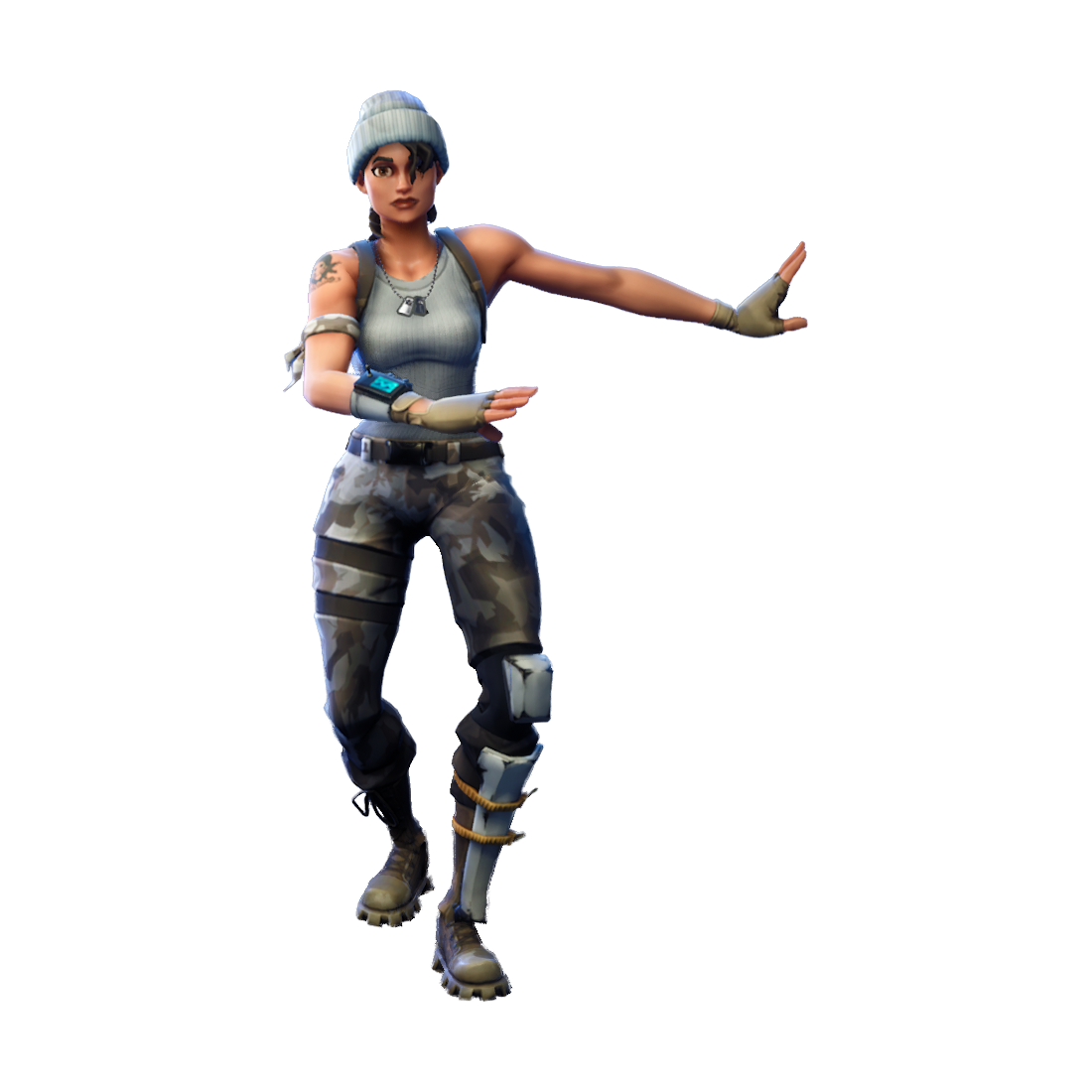 Media Joint Figurine Fortnite Digital Animation PNG Image