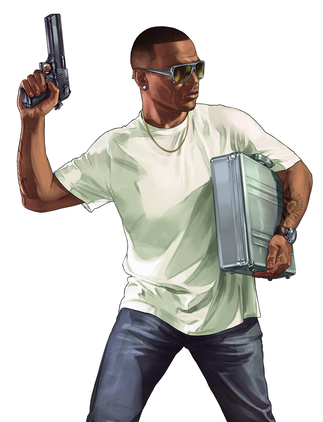 Shoulder Gta Andreas San Auto Grand Theft PNG Image