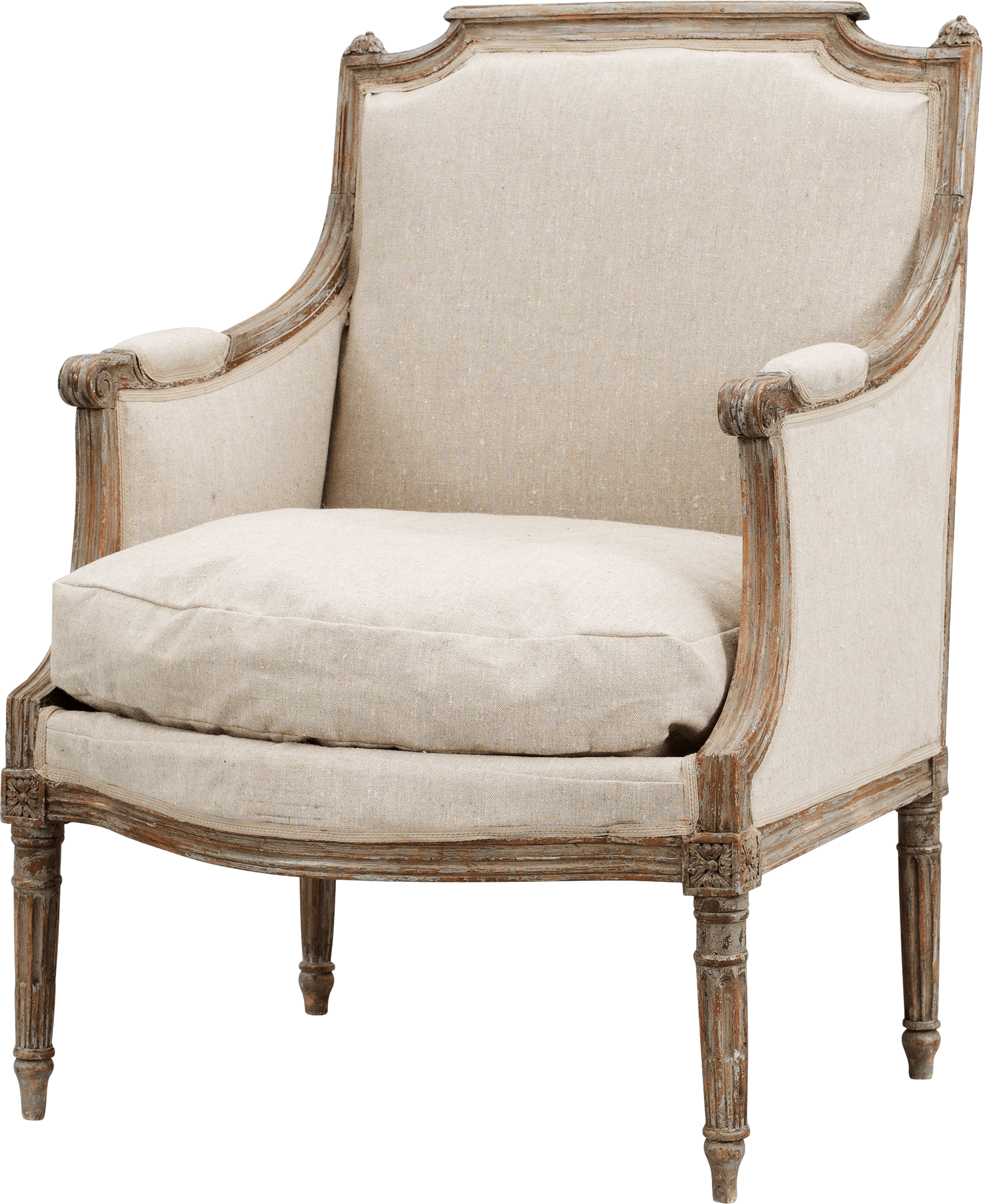 White Armchair Png Image PNG Image