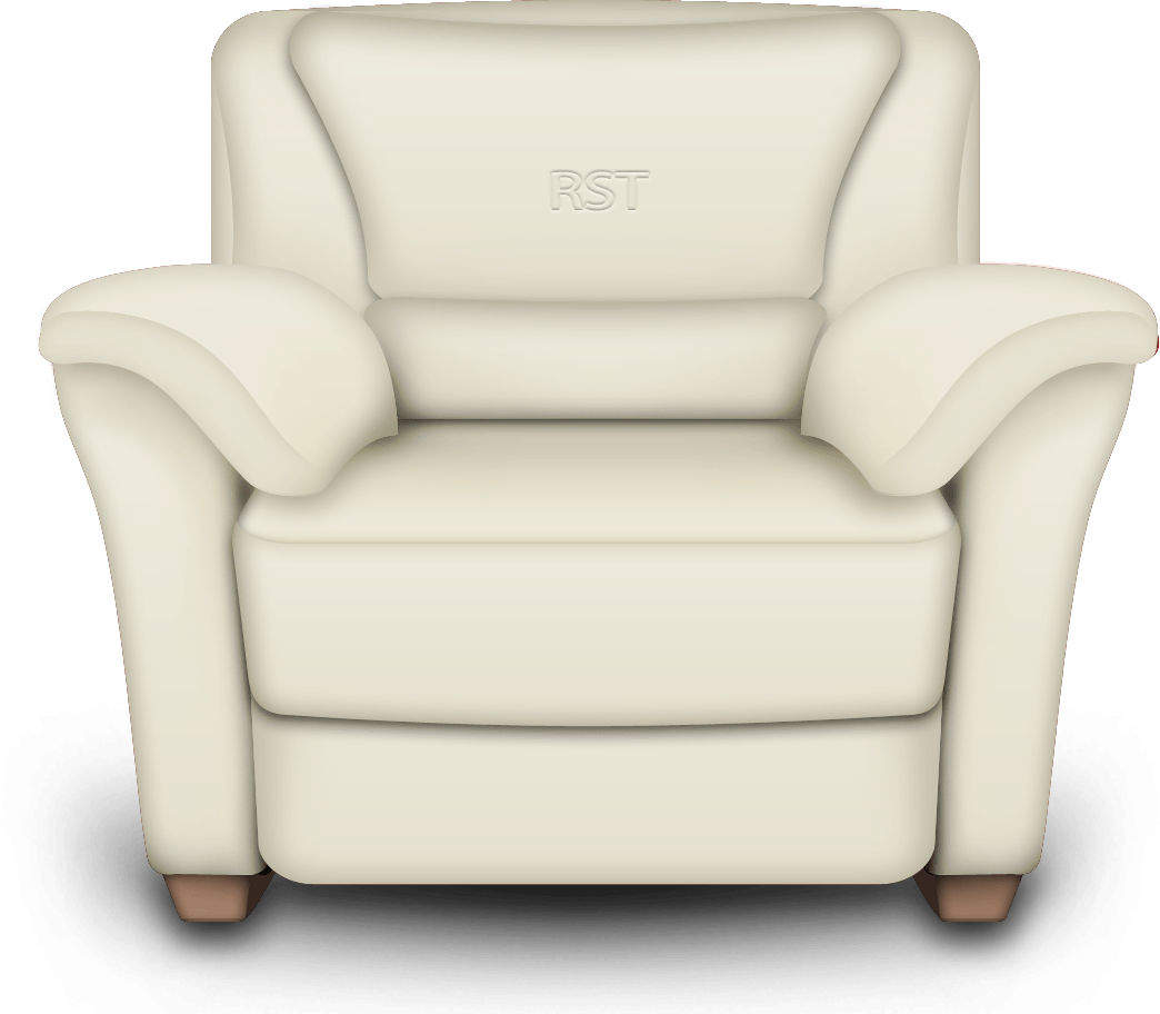 White Armchair Png Image PNG Image