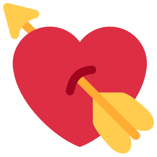 Heart Love Arrow Free Transparent Image HQ PNG Image