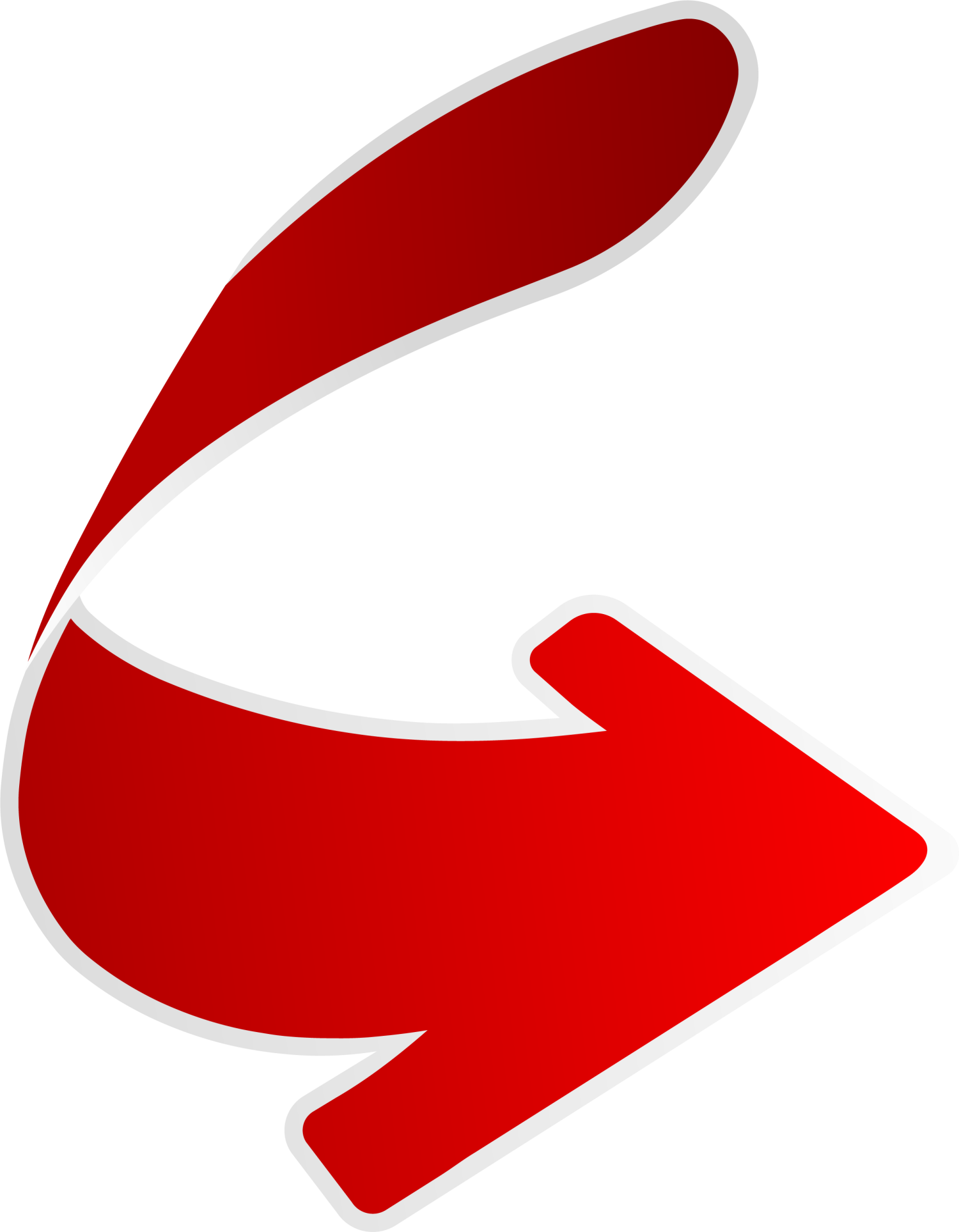 Heart Angle Arrow Red PNG Download Free PNG Image
