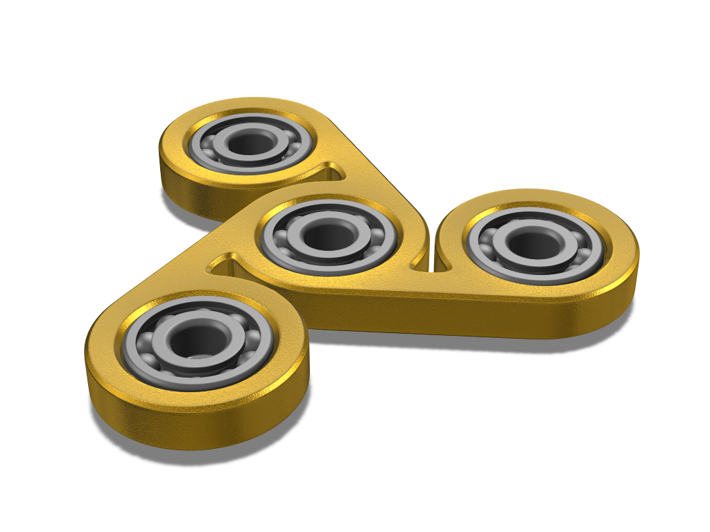 Gold Fidget Spinner Download Free Image PNG Image