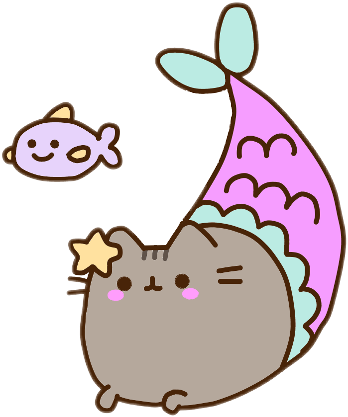 Download Pink Coloring Food Pusheen Cat Book HQ PNG Image FreePNGImg.