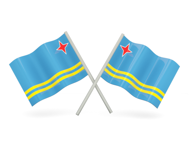 Aruba Flag Png PNG Image