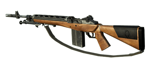 M14 Assault Rifle Png PNG Image
