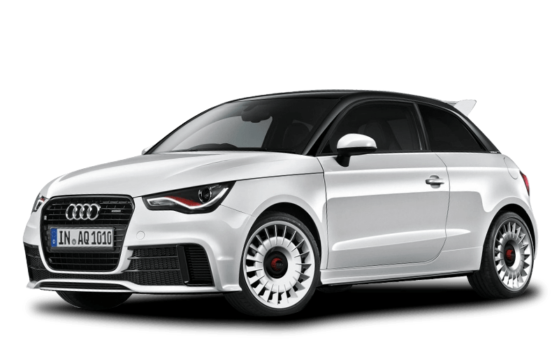 White Audi A1 Png Car Image PNG Image