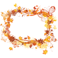 Frames Picture Autumn Flower Frame HQ Image Free PNG
