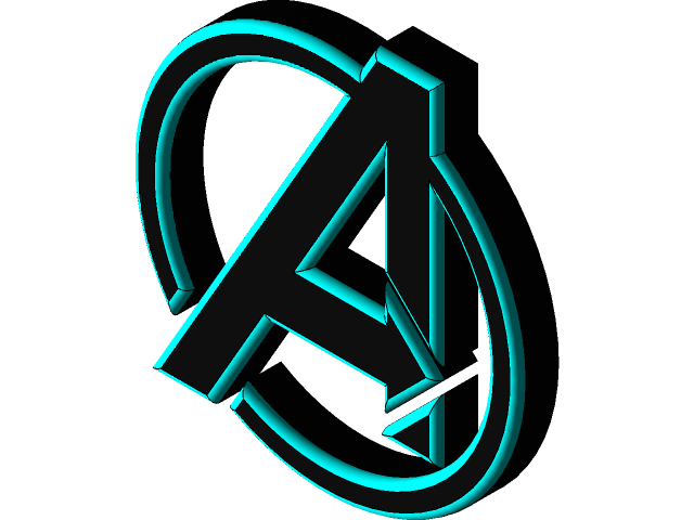 A Logo Avengers Letter Picture PNG Image